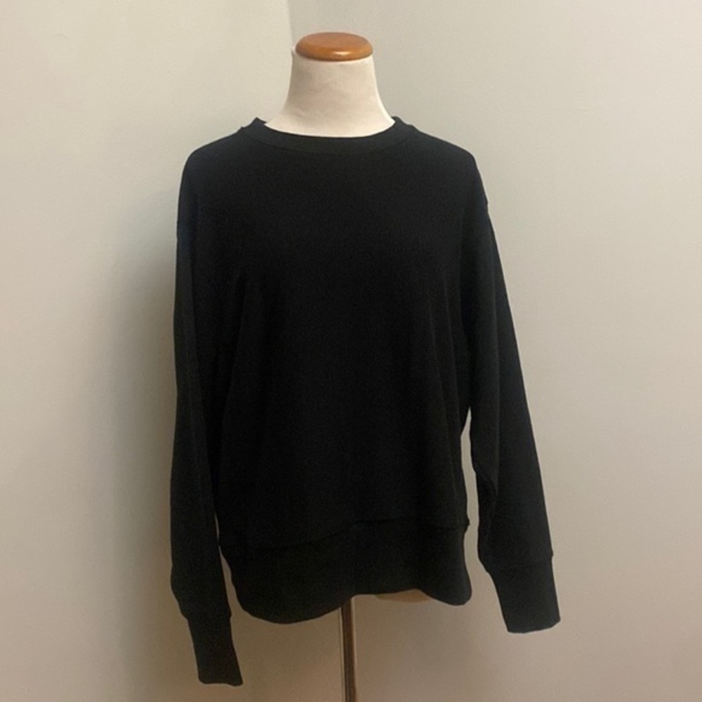 Express Black Crew Neck Sweatshirt